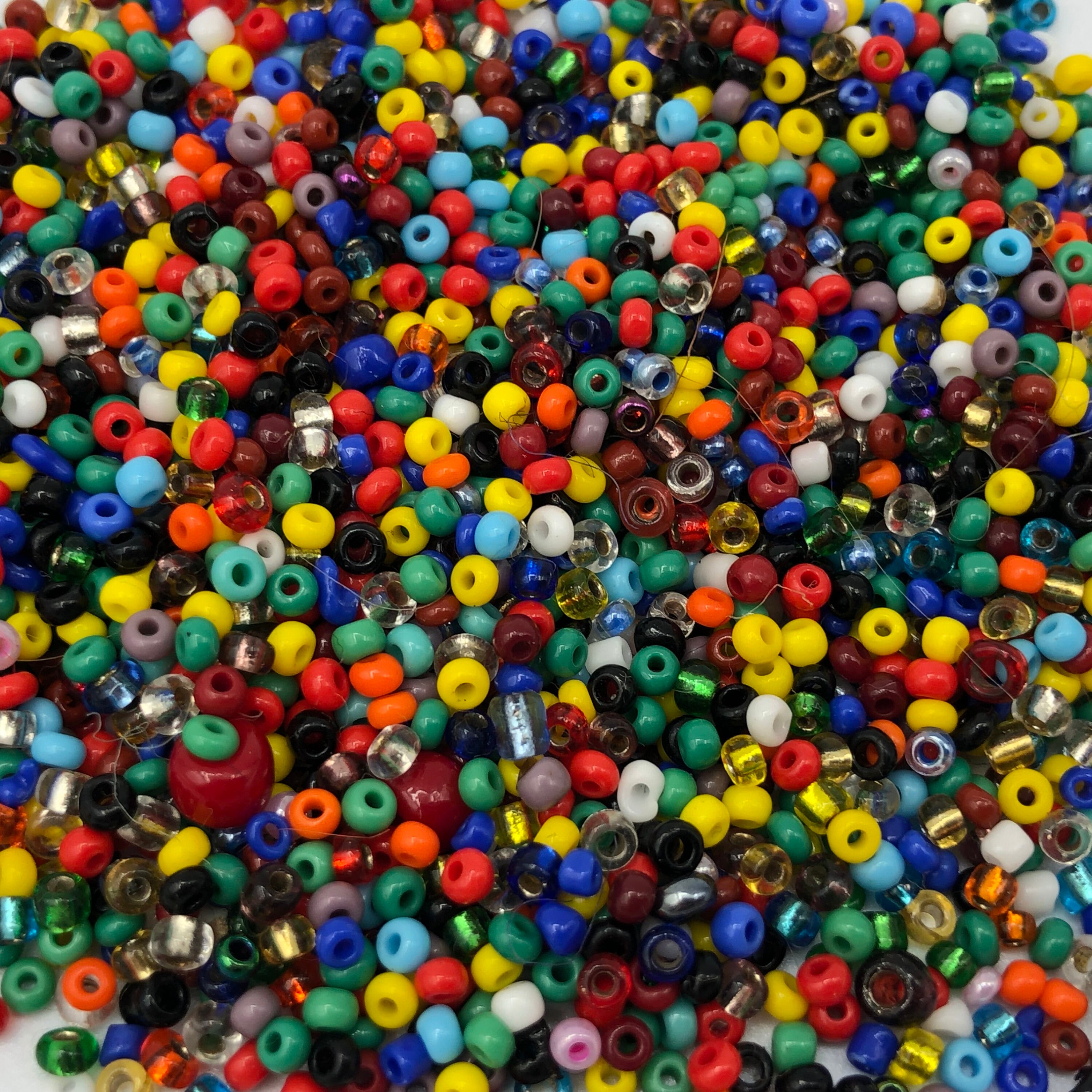 14mm Mixed Primary Colour Wood Beads 25 Pieces Round Wooden Craft