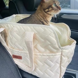 Customized  Pet carrier bag, Personalized Tote for small dogs and puppies, Cat Carrier Bag, Traveling Pet Carrier, Holiday Gift