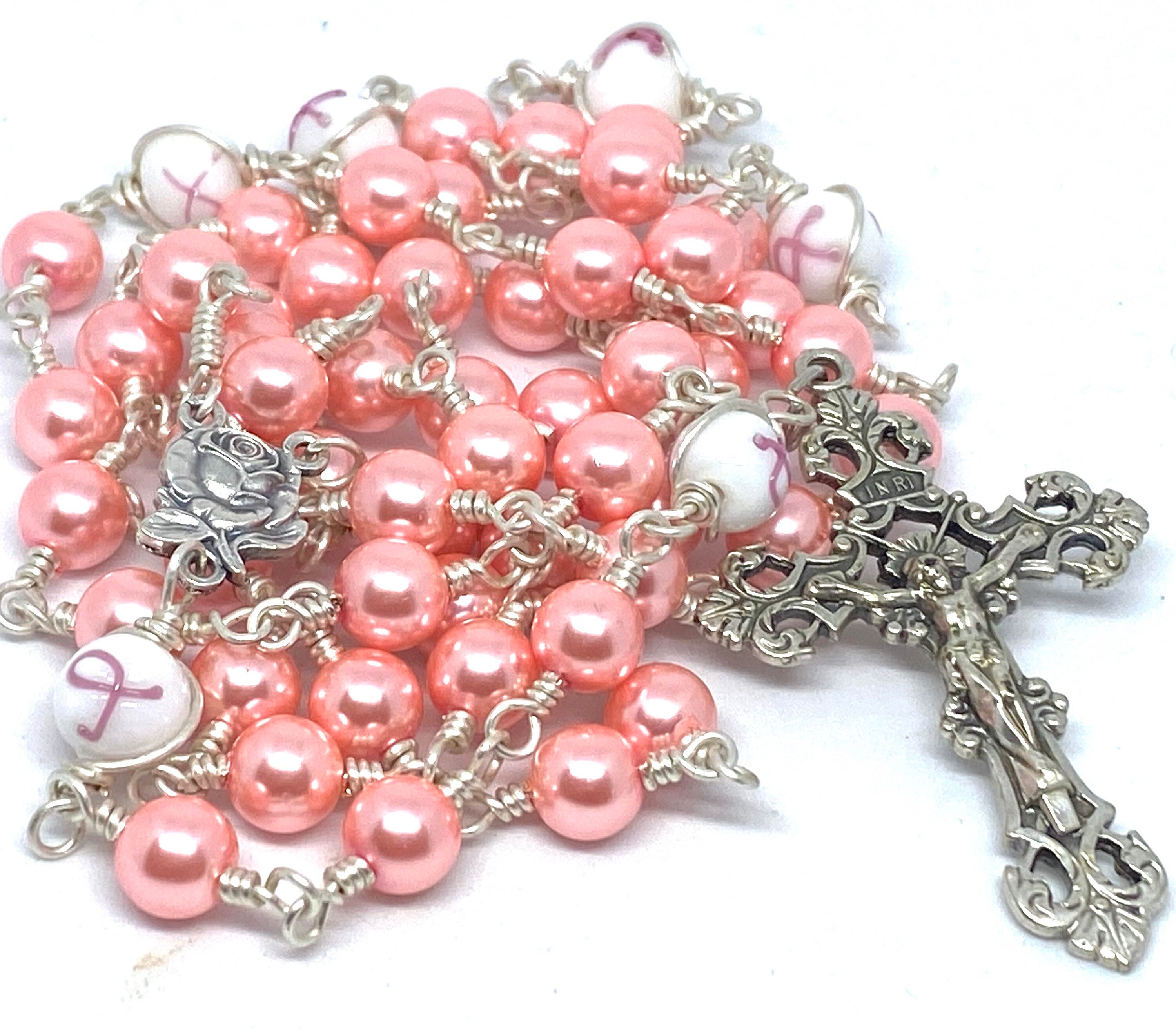 Unbreakable Catholic Breast Cancer Awareness and Pink Pearl ...