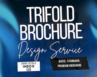 Trifold Brochure Design Service | Professional Business Brochure Design | Custom Informational & Event Brochure Design