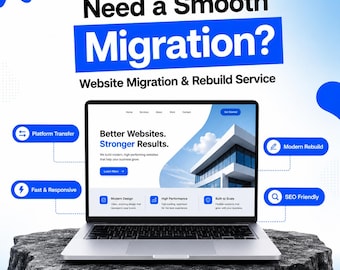 Website Migration Service | WordPress Migration, Website Transfer & Rebuild, Platform Migration, SEO Friendly Responsive Website