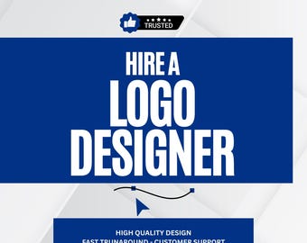 Hire a Logo Designer | Custom Logo Design Service, Professional Branding, Business Logo, Modern Minimal Logo Design