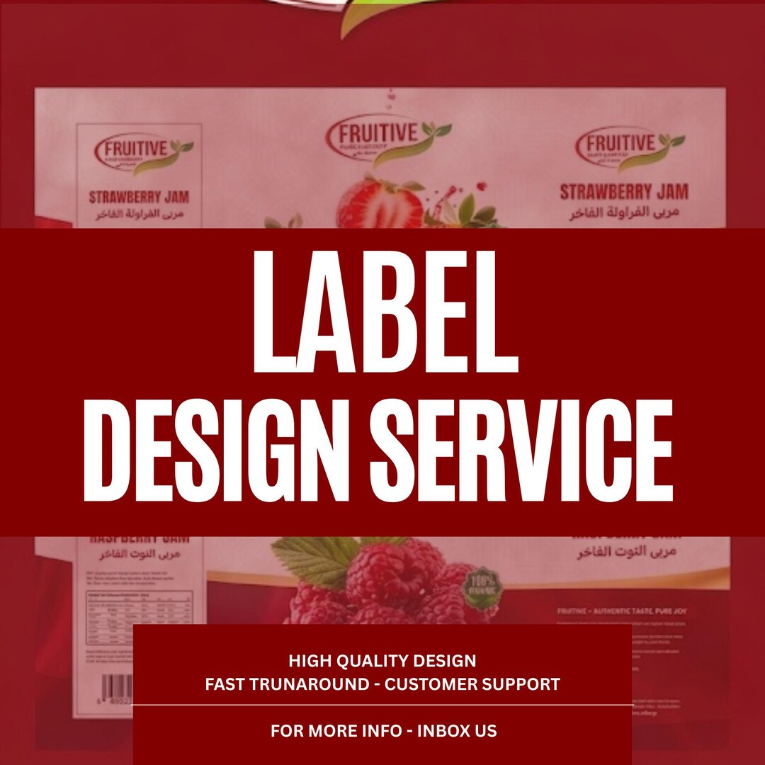 Label Design Service | Custom Product Label, Packaging Label Design ...