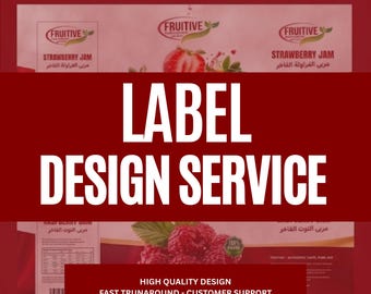 Label Design Service | Custom Product Label, Packaging Label Design, Food Label, Cosmetic Label, Professional Branding Design