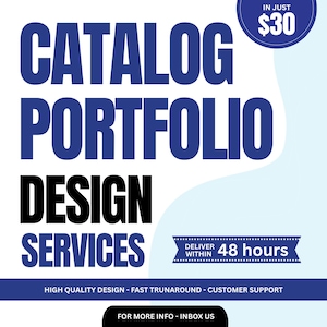 Custom Catalog & Portfolio Design | Professional Business Brochure |Branded PDF Portfolio |Product Catalog Design Service |Business Branding