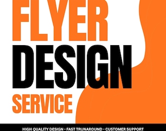 Flyer Design Service | Custom Business Flyer, Modern Poster Design, Professional Marketing Flyer, Print & Digital Design