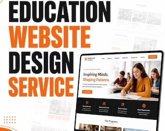 Education Website Design Service | School, Academy, College & Online Course Website Development | Modern Responsive Web Design