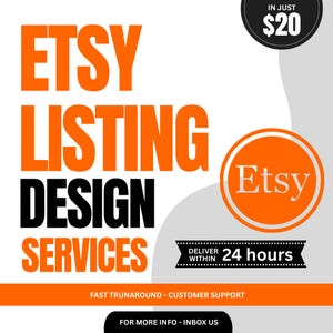 Etsy Listing Design Service| Eye-Catching Product Images, Mockups & Infographics |Boost Sales with Professional Etsy Graphics | Etsy Listing