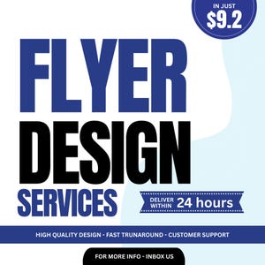 Custom Flyer Design Service | Professional Event, Business, Promotional, and Marketing Flyers | High-Quality Digital Designs for Print