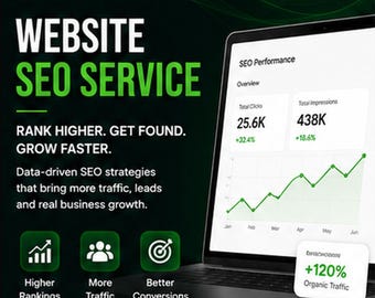 Website SEO Service | Search Engine Optimization, On-Page SEO, Technical Audit, Keyword Research, Google Ranking & Organic Traffic Growth