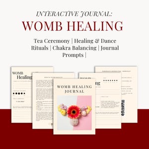 14-Day Womb Healing Workbook | Energy Healing for Manifestation and Trauma Release | Divine Feminine PDF | Intuition & Creativity Guide
