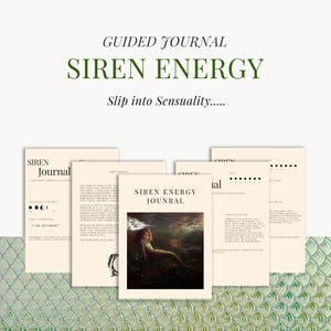 Siren Energy Journal: Arbeitsbuch für Göttliche Weiblichkeit (Instant Download PDF)