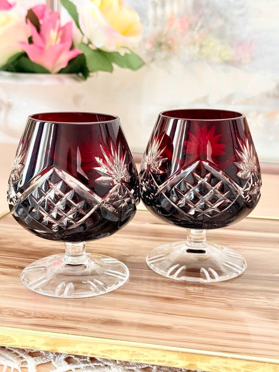 Alte braune glas