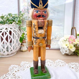 Nussknacker Nußknacker Holz Figur Erzgebirge 40 cm Manfred Zeitler