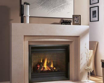 AD Mantel - Natural Stone Fireplace Surround