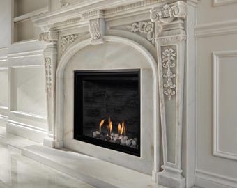 Athena - Natural Stone Fireplace Surround