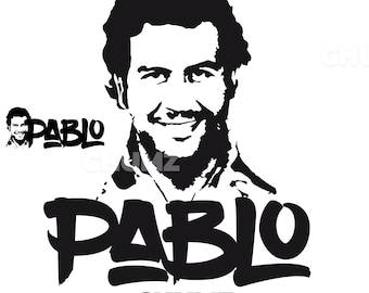 Pablo Escobar svg / png Cricut cut file / high resolution / Narcos svg