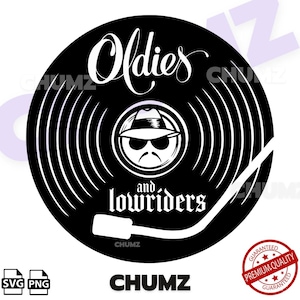 Oldies and Lowriders Clip Art: Chicano SVG, PNG (Digital Download)