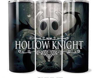 Hohle Knight Tumbler Wrap: 20oz-30oz PNG Printable (Digitaler Download)