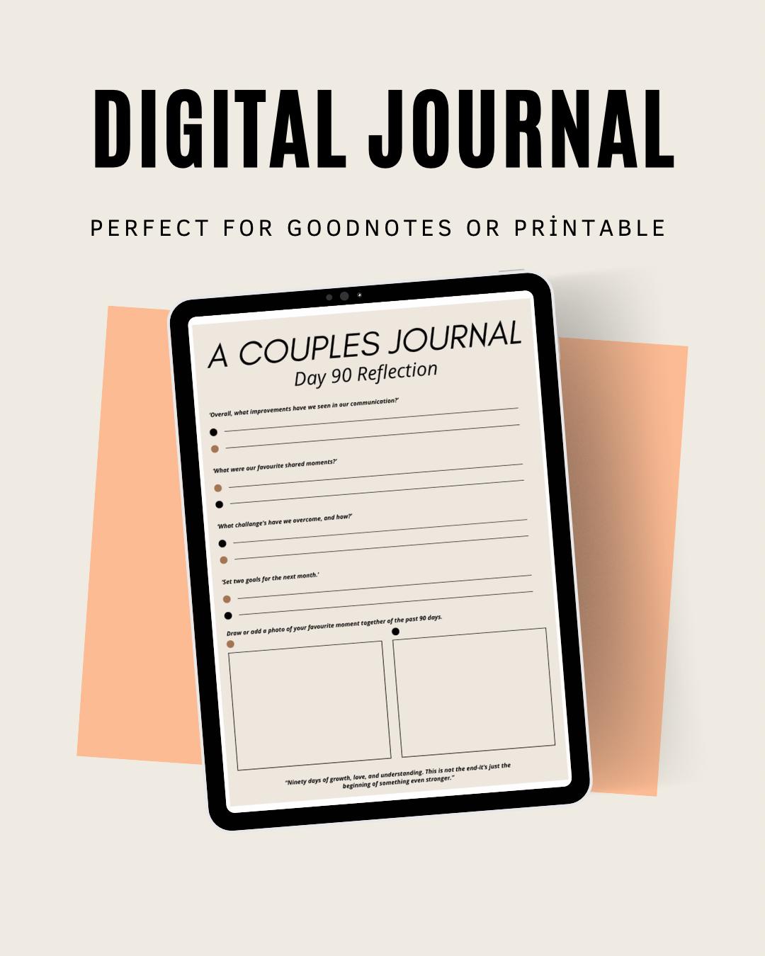Couples Journal | 90 Day Relationship Communication Workbook | Guided Daily Prompts for Marriage ...