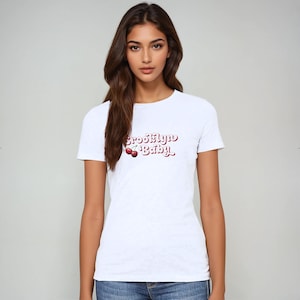Brooklyn Baby Tee, Coquette apparel, y2k vintage, Gifts for her, trendy tee