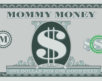 Mommy Money to help incentivize and reward your kids to do chores to learn good behaviors