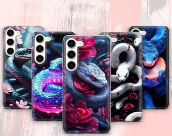 Snake Phone Case Snake Viper Case For Samsung Galaxy S26 Ultra S25 FE S24 Plus S23 S22 S21 S20, A17 A26 A37 A57