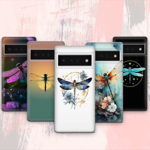 Funda para teléfono Dragonfly Odonata para Google Pixel 10A 9 ProXL 8 7A 6, Samsung S26 Ultra S25 FE S24 Plus S23 S22 S21 S20