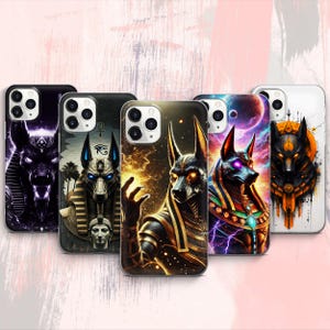 Anubis iPhone Case: Ancient Egyptian God Phone Protection
