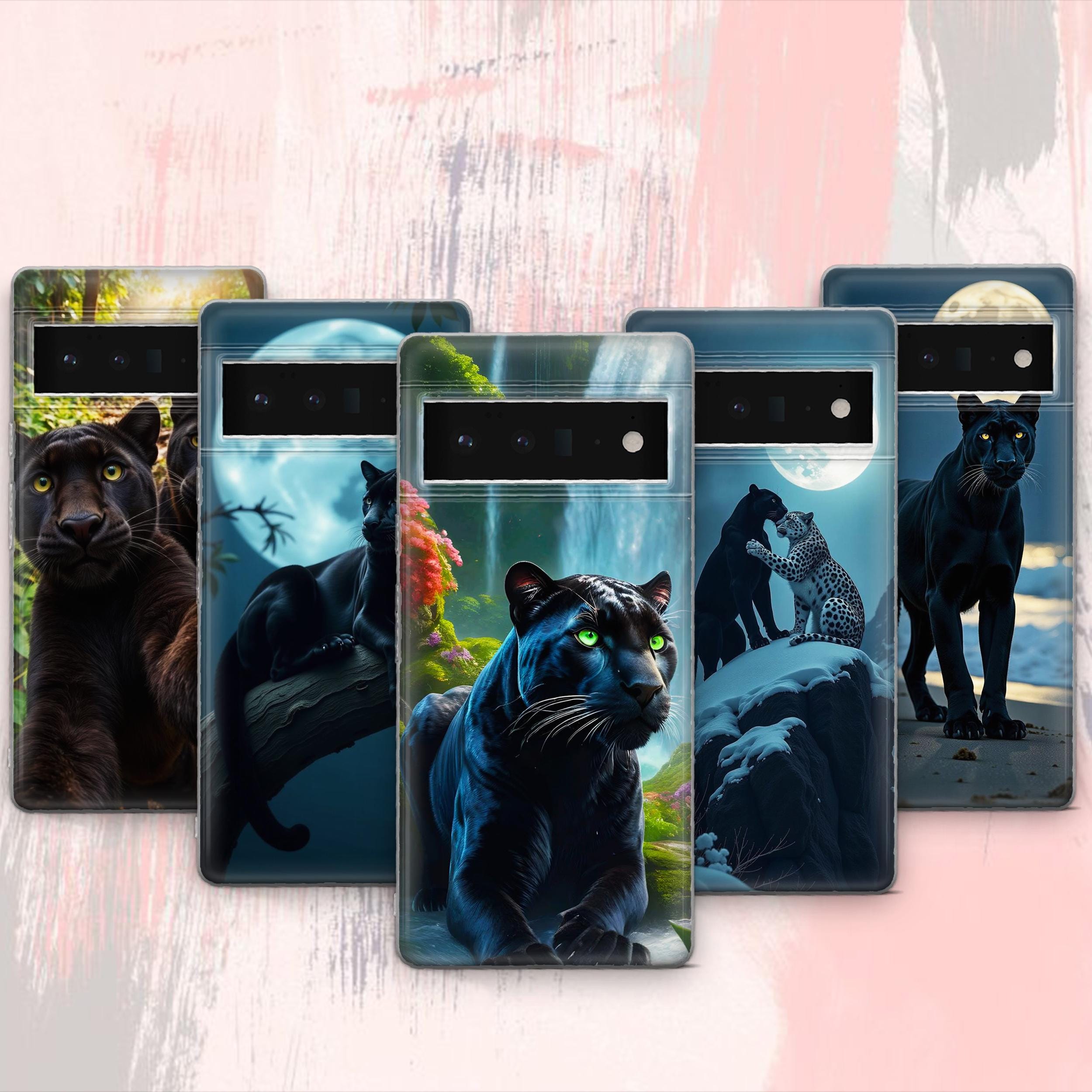 Black Panther Phone Case Big Cats For Google Pixel 10A 9 ProXL 8 7A 6, Samsung S26 Ultra S25 FE S24 Plus S23 S22 S21 S20 Black Panther Phone Case Big Cats For Google Pixel 10A 9 ProXL 8 7A 6, Samsung S26 Ultra S25 FE S24 Plus S23 S22 S21 S20