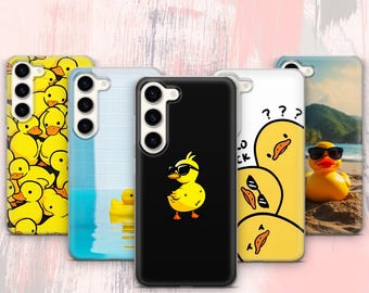 Gummi Ente Handytasche Enten Case Für Samsung Galaxy S25 S24 S23 S22 S21 S20 Ultra Plus FE A17 A16 A26 A25 A36 A35 A56 A55