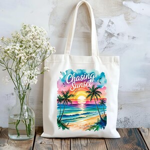 Bolsa Tote Sunset Chaser: Estilo Praiano e Preppy de Verão
