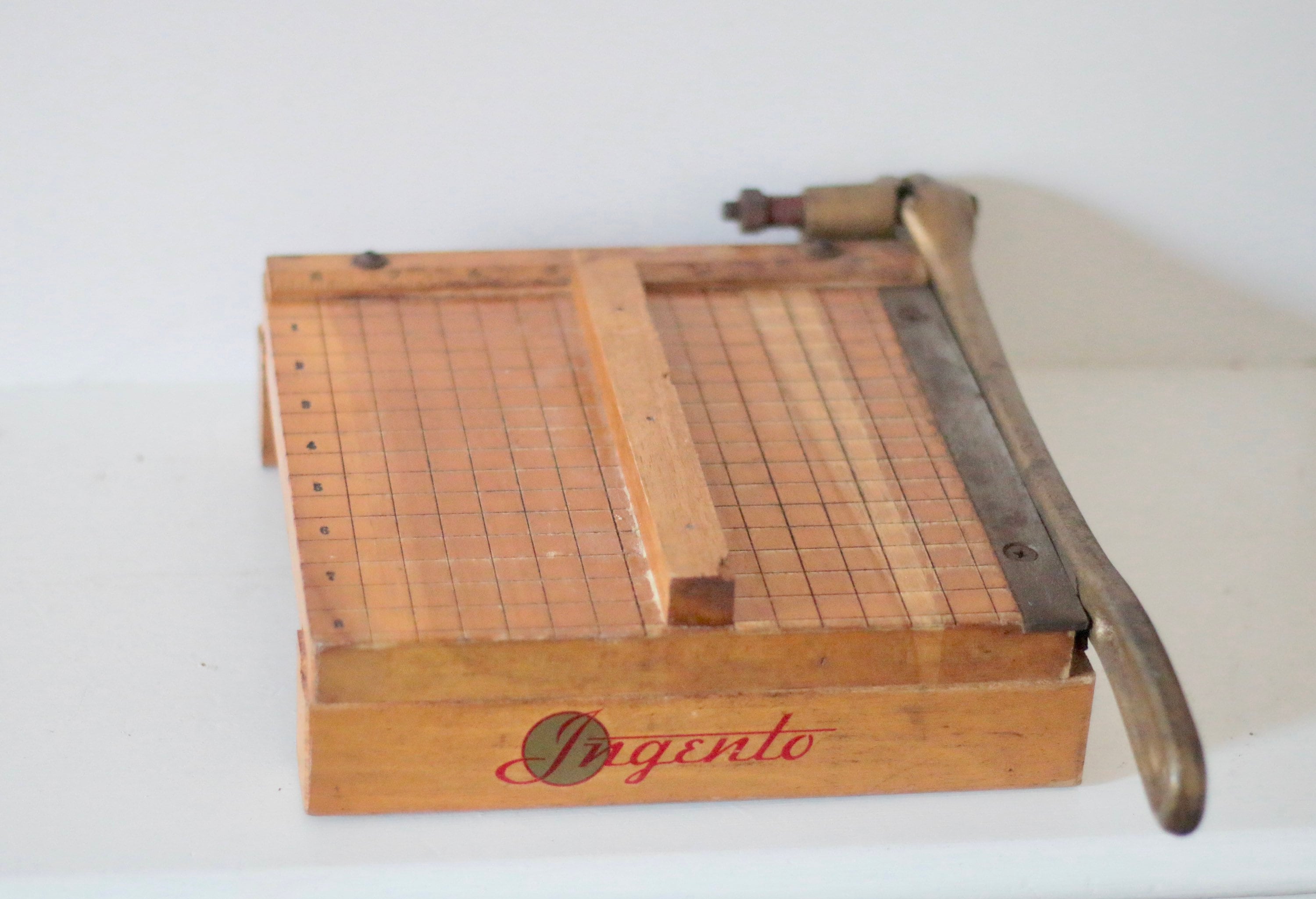 Vintage Ingento No. 2 Guillotine Paper Cutter - Etsy
