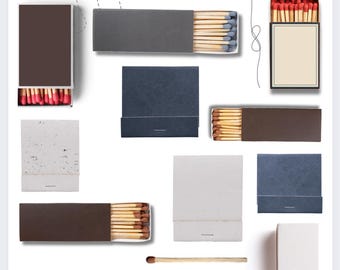 Modelo de pôster de caixa de fósforos | Modelo digital Canva | Download digital DIY Canva em branco | Modelo de pôster Canva | Caixa de fósforos personalizada DIY