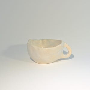 Handmade Ceramic Cup - Artistic Pottery Mug - Unique Hand-Thrown Coffee Cup - Rustic Minimalist Tea Cup - Artisan Espresso Mug