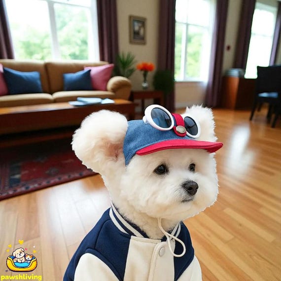 Stylish Pet Sun Hat and Sunglasses Set – Dog Cap and Cat Hat, Fun