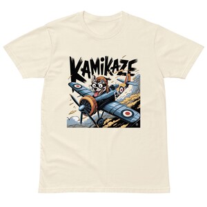 Unisex premium t-shirt Kamikaze Crazy Dog