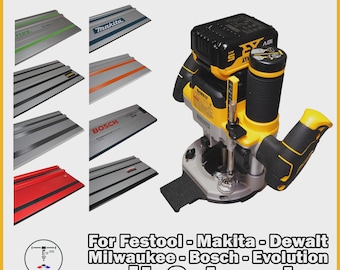 Dewalt DCW620 sub-base for Festool, Makita, Dewalt, Bosch, Milwaukee & Evo rail