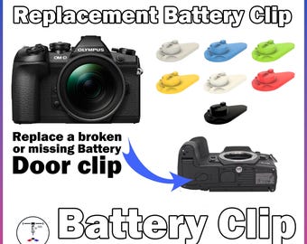 Olympus OM-D E-M1 and E-M5 MKII & MKIII replacement battery clip