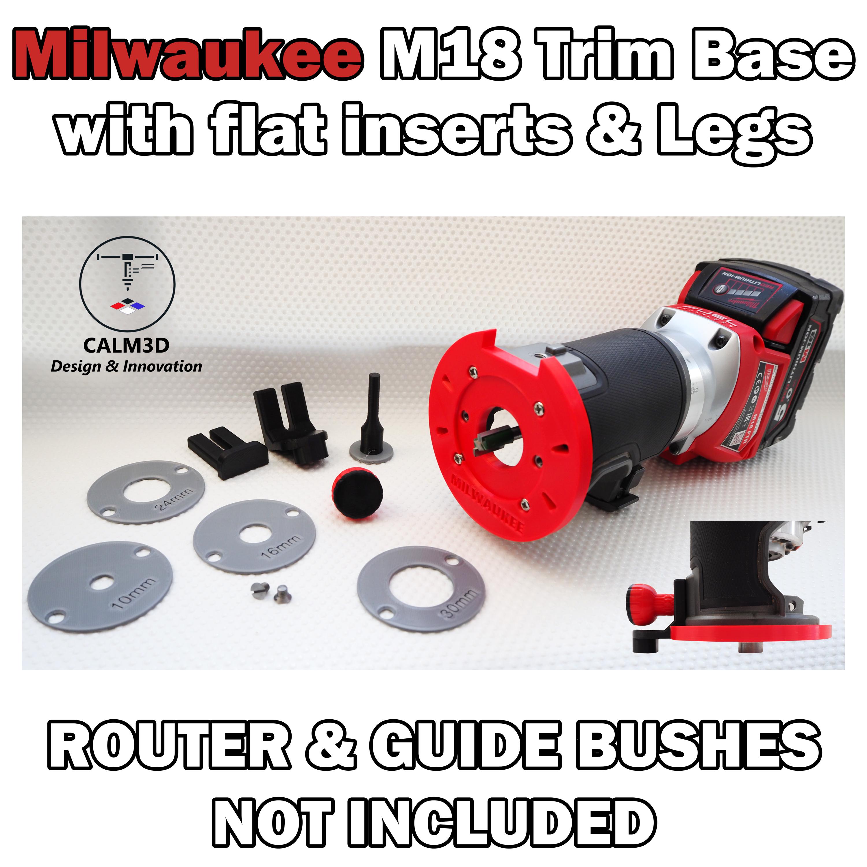 Milwaukee Trim Router Milwaukee M18 Router Sub Base For Festool Guide ...