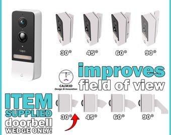 Tapo D230 D230S1 doorbell horizontal wedges