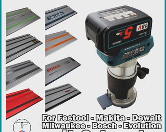 Makita DRT50 RT0700 sub-base for Festool, Makita, Dewalt, Bosch, Milwaukee, Evolution
