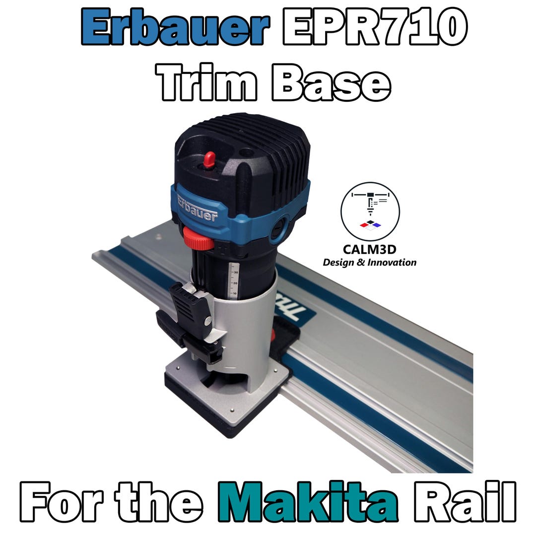 Erbauer EPR710 Compatible Router Base for Use on the Makita Rail - Etsy