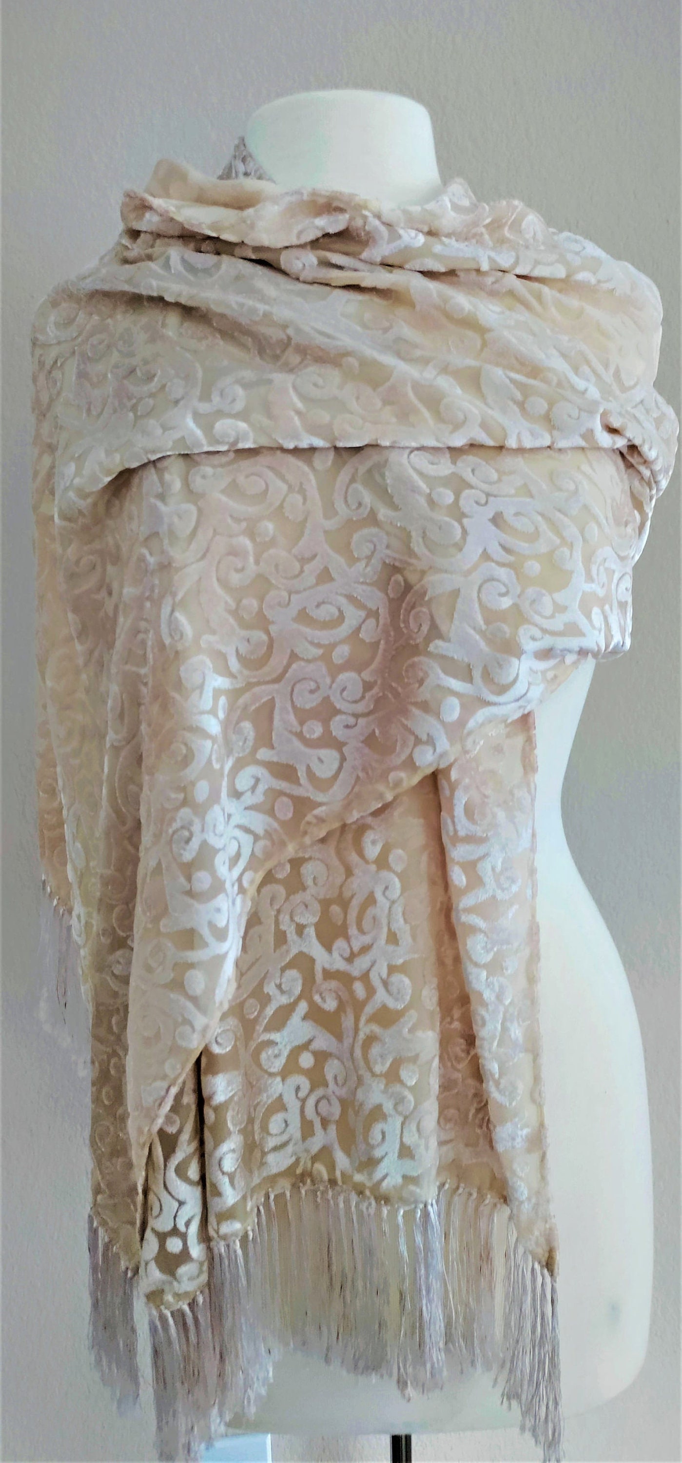 Written in Bloom Chiffon Shawl