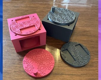 Kompakter Glasperlen Magnet Spinner, ein kleines 3-teiliges Kit für zierliche Hände