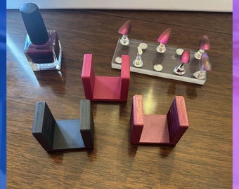 Nail Art Velvet-Effect Magnetic Stand for Acrylic Nails