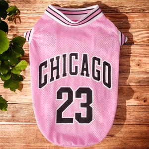 Mesh Breathable Dog Clothes|Sporty Schnauzer - Teddy Jersey T-Shirt for Summer Fun|Perfect Gift for Dog Lovers & Puppies!