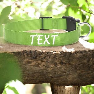 Personalized Dog Collar|Custom Nylon Pet ID Collar with Name & Phone Number|Perfect Gift for Dog Lovers - Unique Accessories