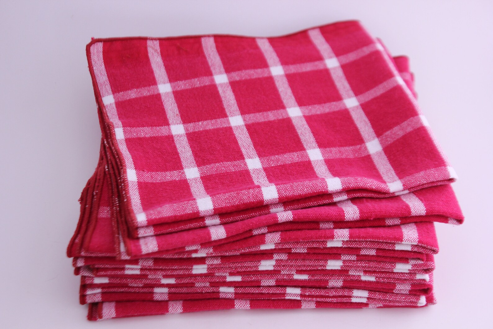 Everyday Cloth Table Napkins set of 8 in Gingham Checkered Etsy