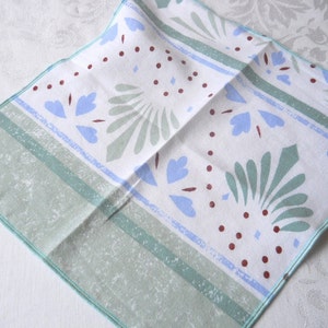 Servilletas de Mesa de Tela conjunto de 12 en Art Deco, Mesa Napkins imagen 4